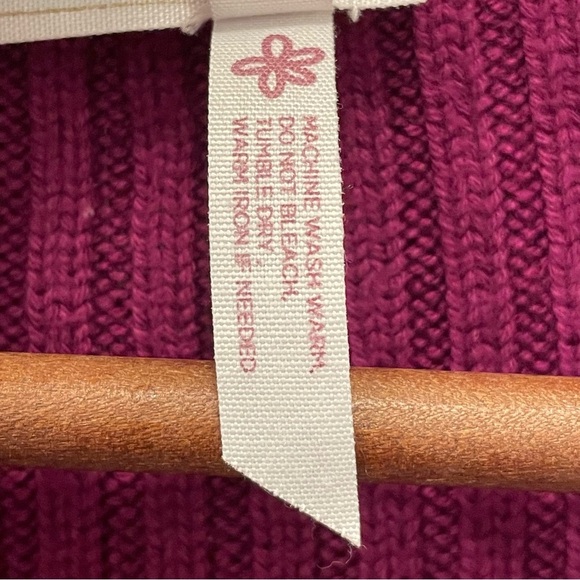 Matilda Jane Jax 435 Cardigan Sweater Ruffle Burgundy Tween-Kid Size 12 - Picture 7 of 11